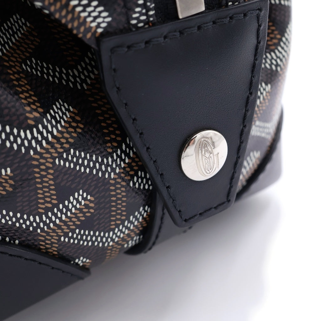 GOYARD(ゴヤール) ボウリング25 トイレタリーバッグ ポーチ コーティングキャンバス ブラック