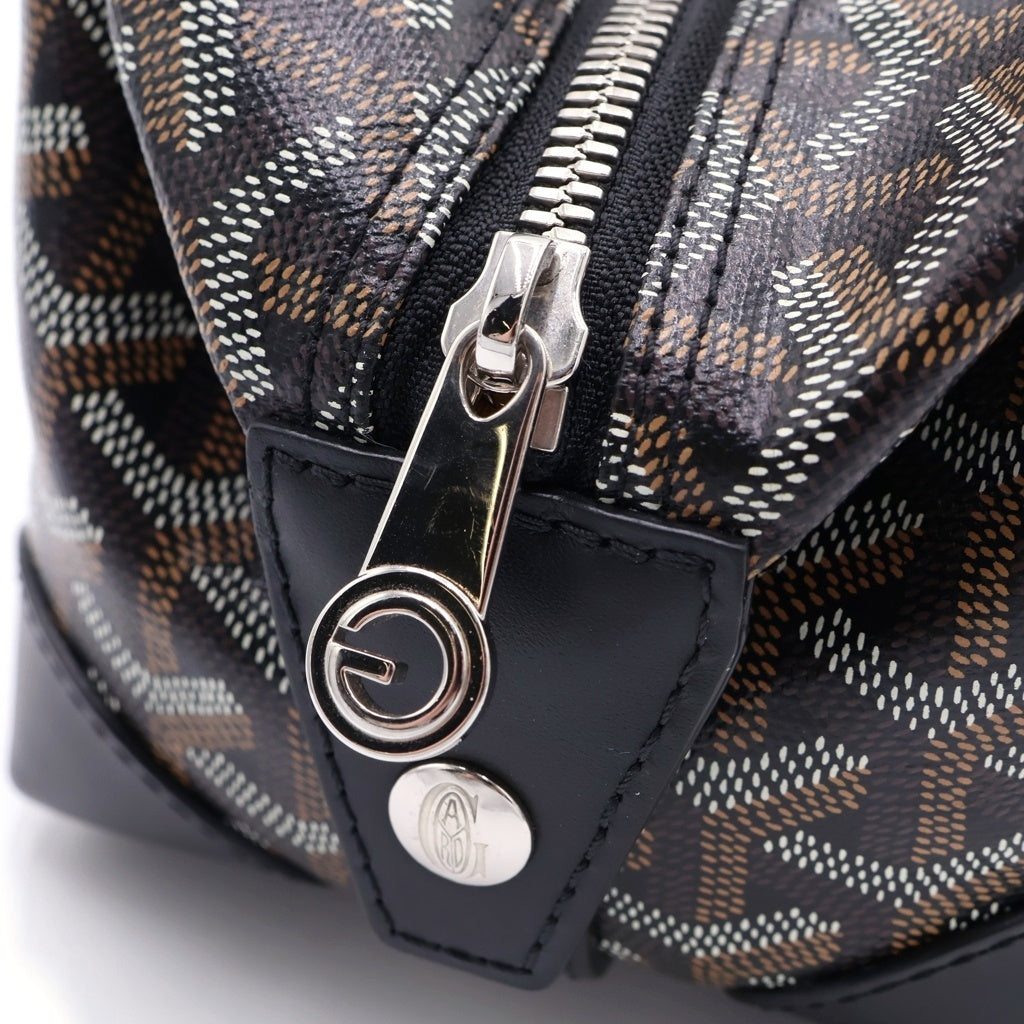 GOYARD(ゴヤール) ボウリング25 トイレタリーバッグ ポーチ コーティングキャンバス ブラック