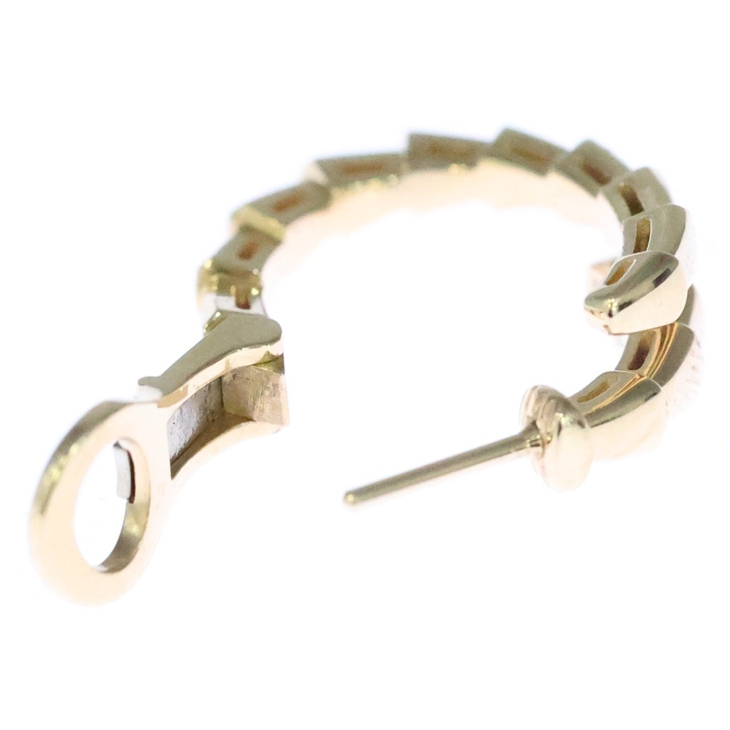 BVLGARI(ブルガリ) セルペンティ ヴァイパー Au750 K18YG 片耳 ピアス イエローゴールド