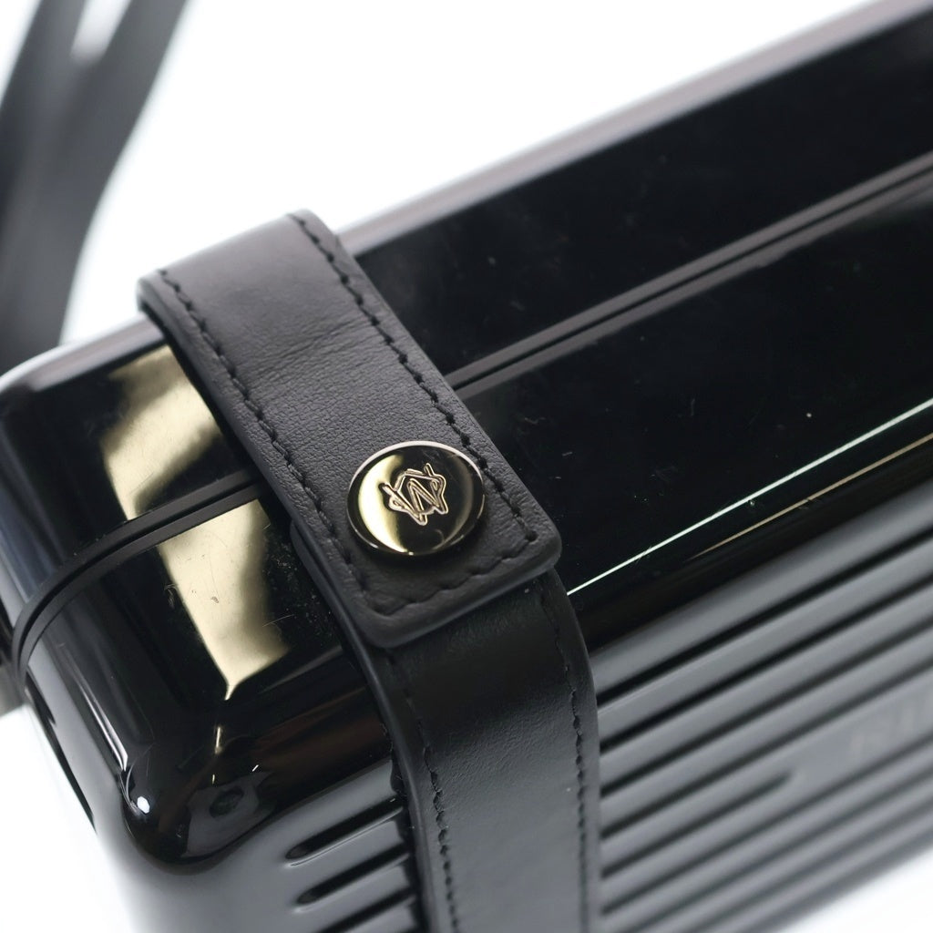 RIMOWA(リモワ) ERSONAL CROSSBODY BAG ALU アルミニウム クロスボディバッグ ショルダーバッグ ブラック 99011010 ブラック金具 レディース