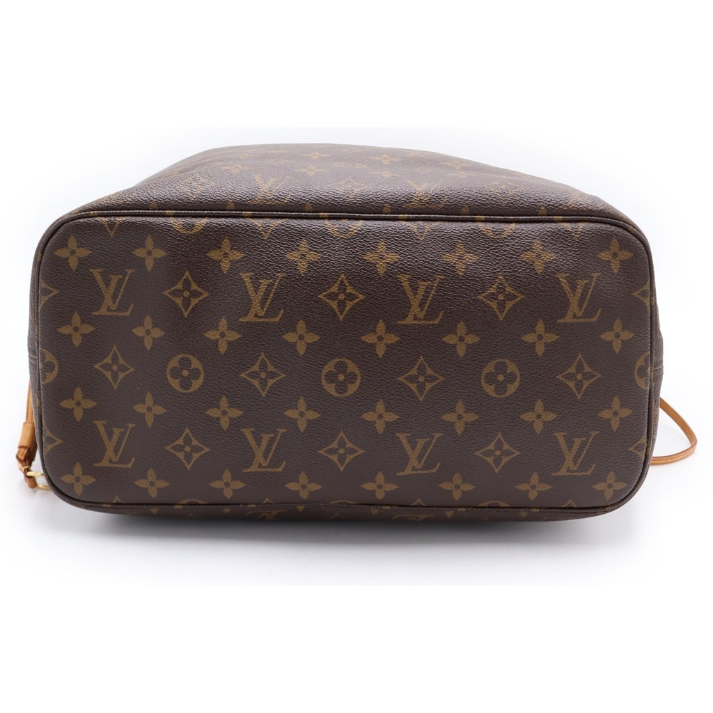 LOUIS VUITTON(ルイヴィトン) モノグラム ネヴァーフルMM PVC レザー トートバッグ ハンドバッグ ブラウン M40156 レディース