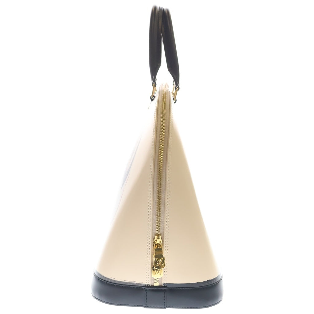 LOUIS VUITTON(ルイヴィトン) アルマGM トロンプイユ ハンドバッグ ライトピンク×ブラック レザー M23598 ゴールド金具 レディース