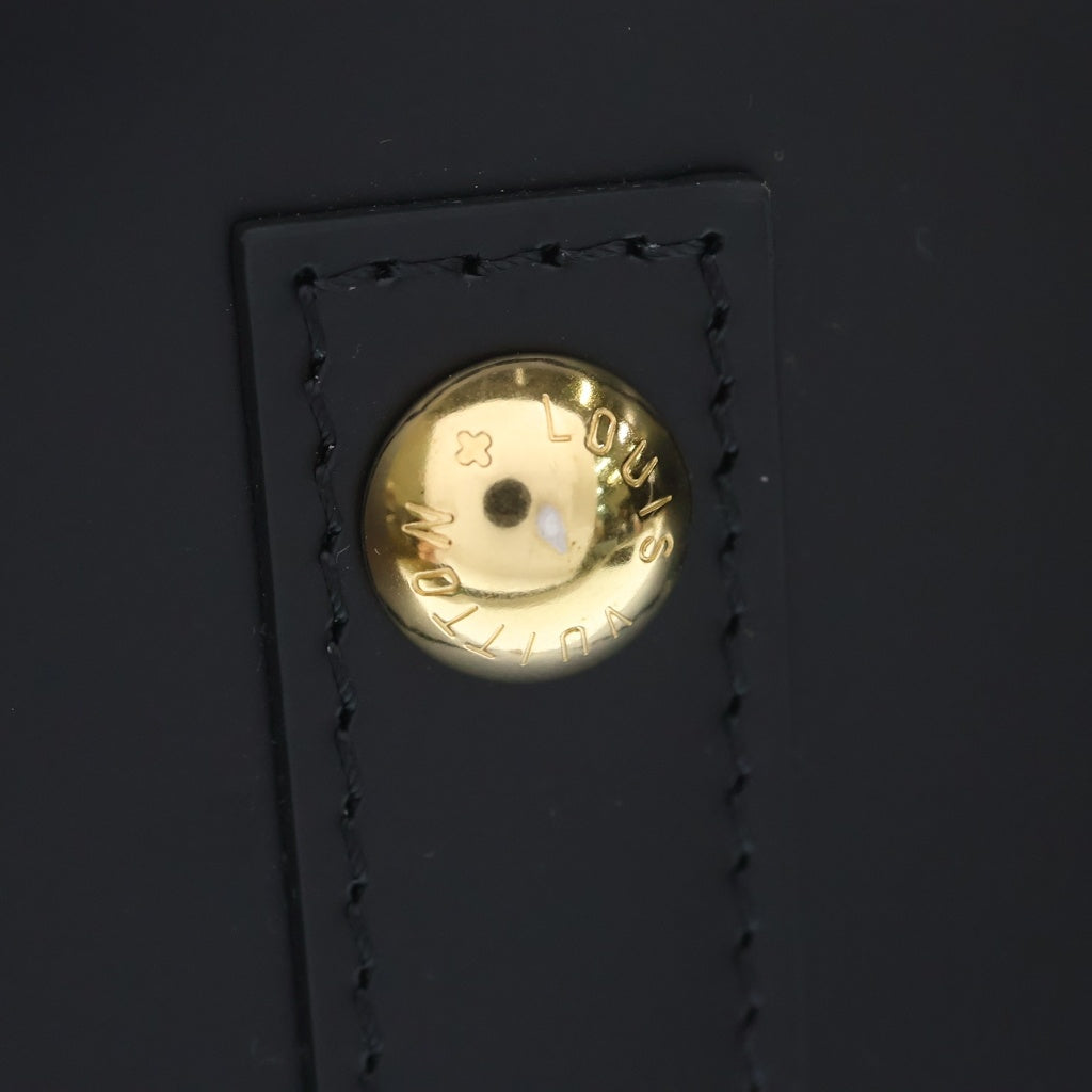 LOUIS VUITTON(ルイヴィトン) アルマGM トロンプイユ ハンドバッグ ライトピンク×ブラック レザー M23598 ゴールド金具 レディース