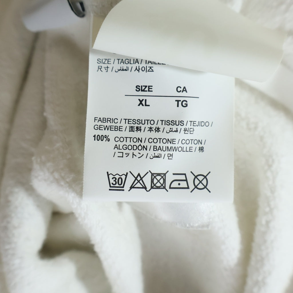 OFF-WHITE(オフホワイト) プリントプルーオーバーフーディー パーカー ホワイト #XL