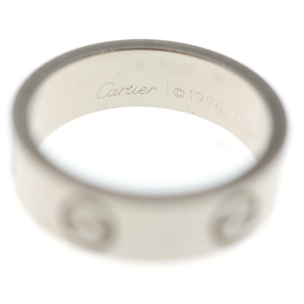 Cartier(カルティエ) ラブリング K18WG ホワイトゴールド レディース