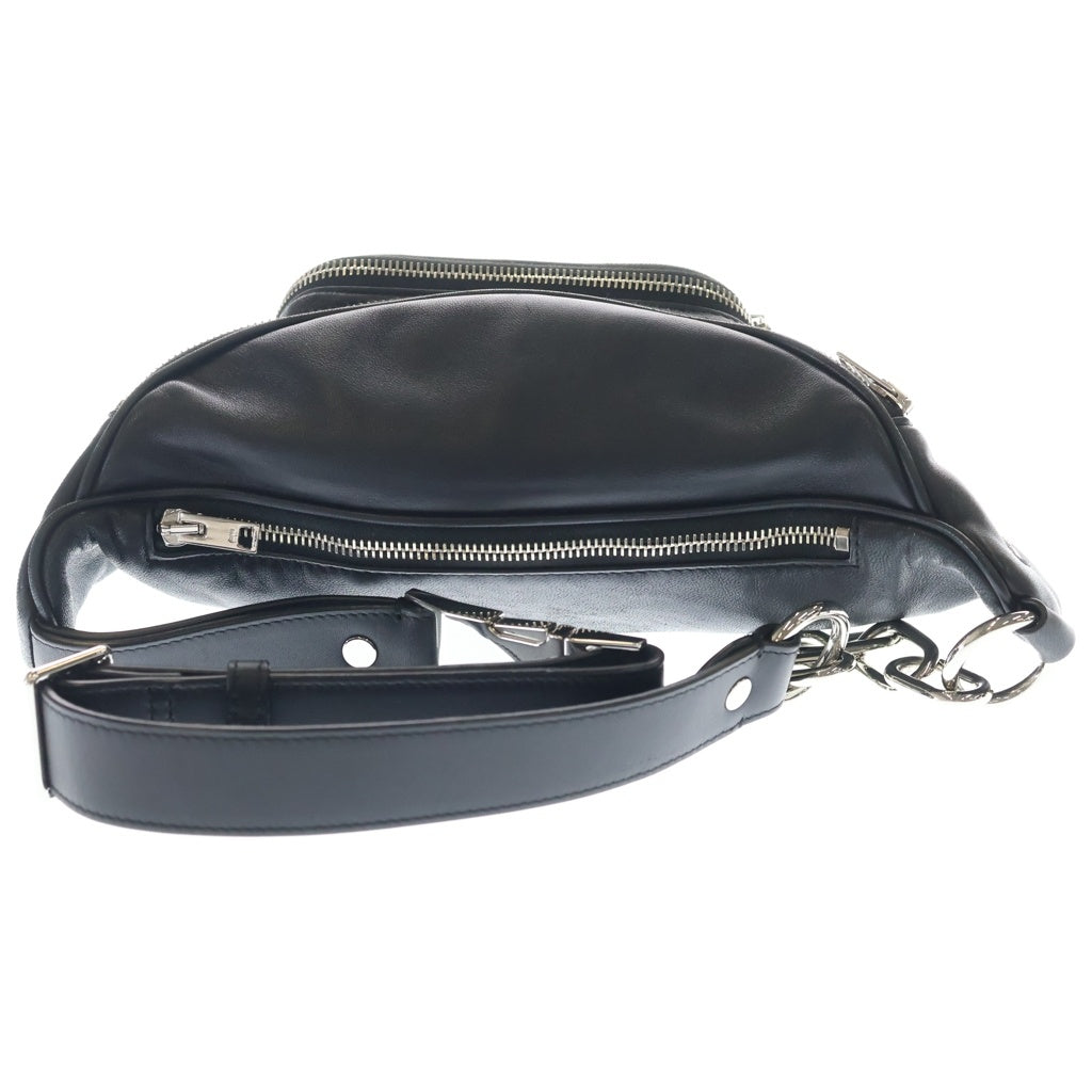 ALEXANDER WANG(アレキサンダーワン) Attica Soft Fanny Pack ファニーパック ショルダーバッグ レザー ブラック レディース