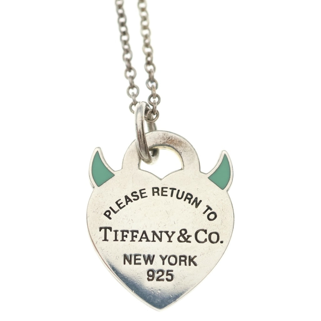 TIFFANY & Co.(ティファニー) リターントゥ デビル ハート タグ ネックレス SV925 シルバー
