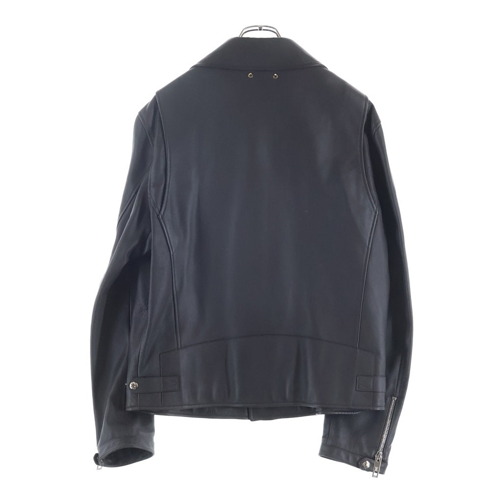 LOUIS VUITTON(ルイヴィトン) ダブルライダースレザージャケット ダークブラウン RM141Q H5IL08KLU