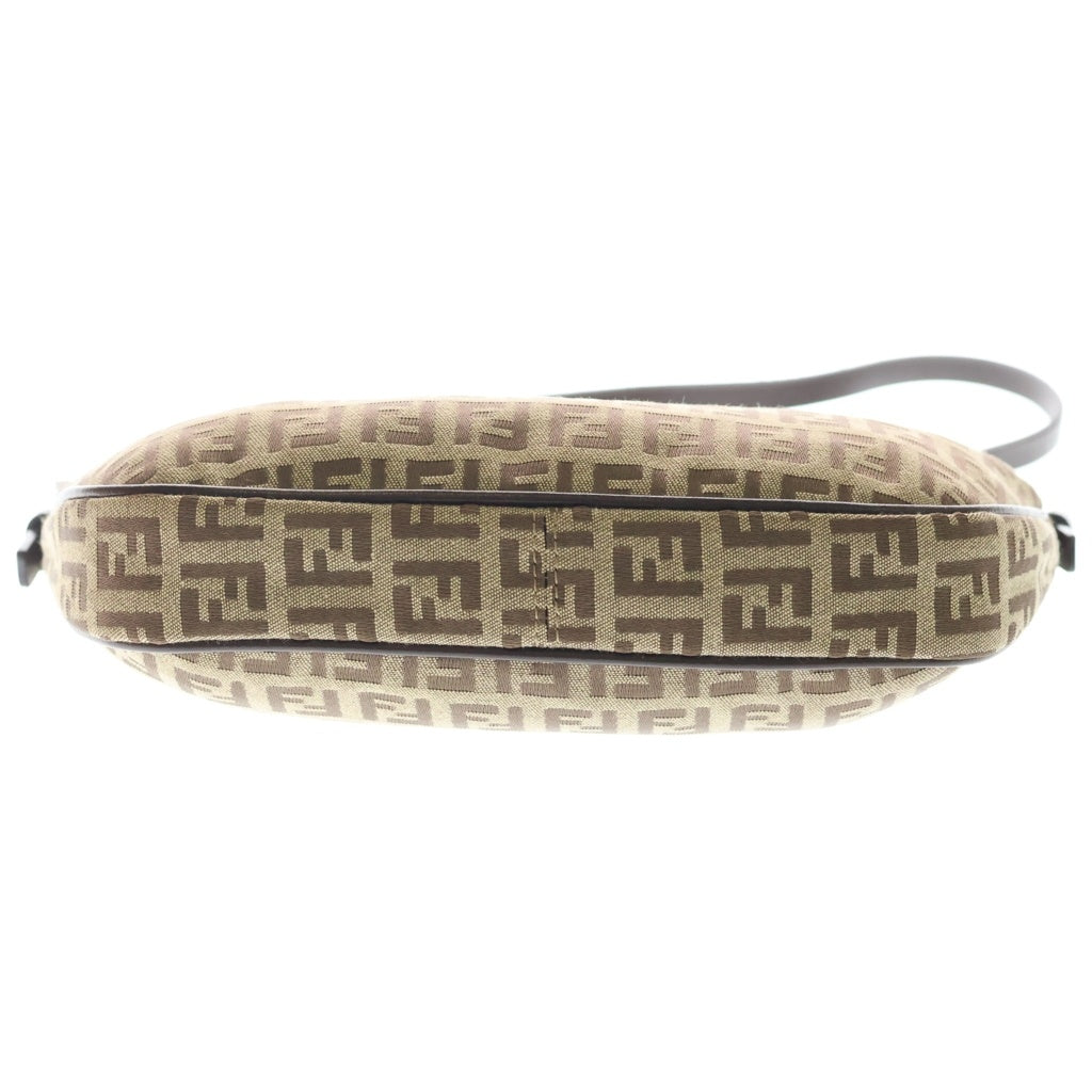 FENDI(フェンディ) アクセサリーポーチ ハンドバック ズッカ柄 キャンバス ブラウン 8BR144 レディース