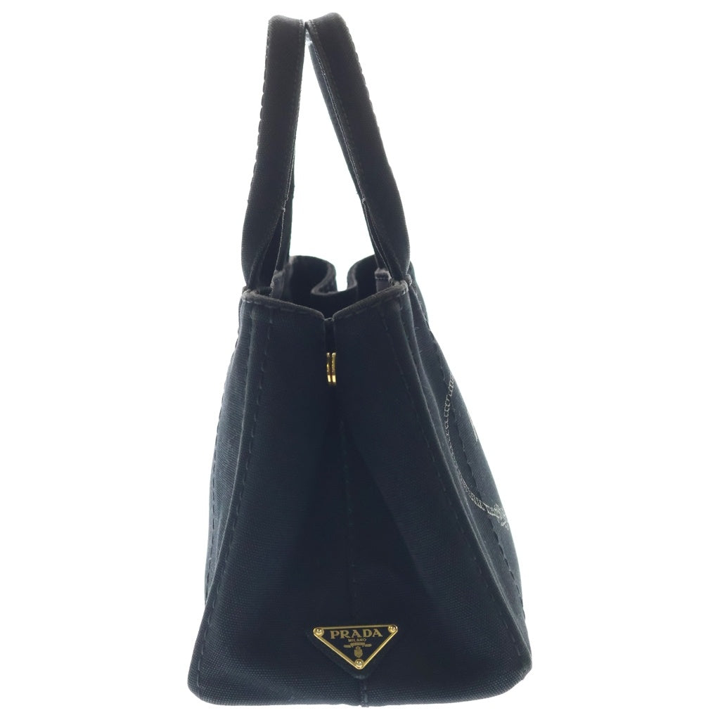 PRADA(プラダ) カナパ トートバック ハンドバック キャンバス ブラック 1BG439 レディース