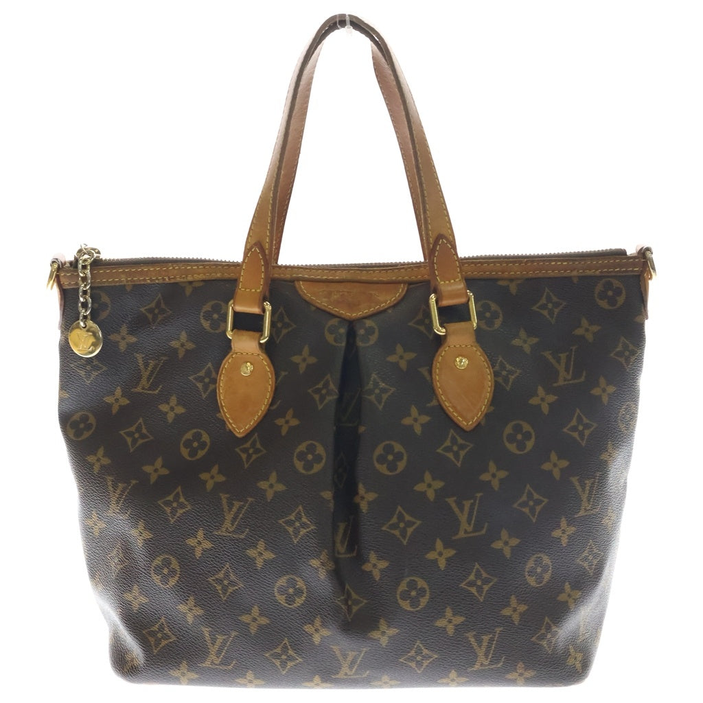 LOUIS VUITTON(ルイヴィトン) パレルモPM ハンドバック 2way ショルダーバックモノグラム PVC レザー ブラウン M40145 レディース