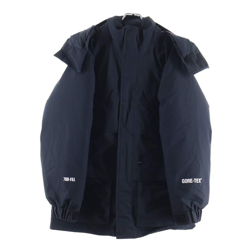 SUPREME(シュプリーム) GORE-TEX 700-FILL Down Parka ゴアテックス ダウンパーカー ダウンジャケット フードロゴ ブラック