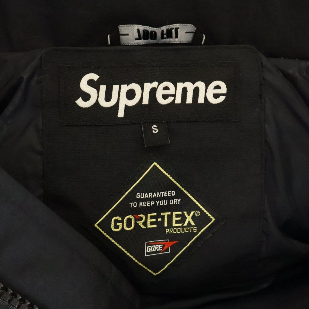 SUPREME(シュプリーム) GORE-TEX 700-FILL Down Parka ゴアテックス ダウンパーカー ダウンジャケット フードロゴ ブラック