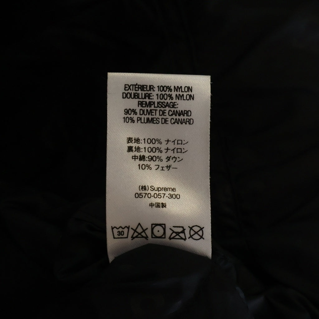 SUPREME(シュプリーム) GORE-TEX 700-FILL Down Parka ゴアテックス ダウンパーカー ダウンジャケット フードロゴ ブラック
