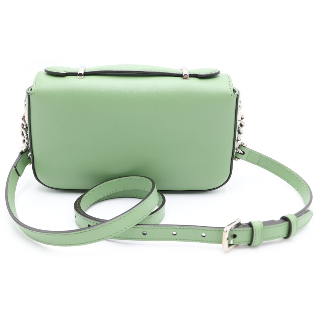 GUCCI(グッチ) プチGG レザー 2WAY ショルダーバッグ ハンドバッグ グリーン 739722 レディース