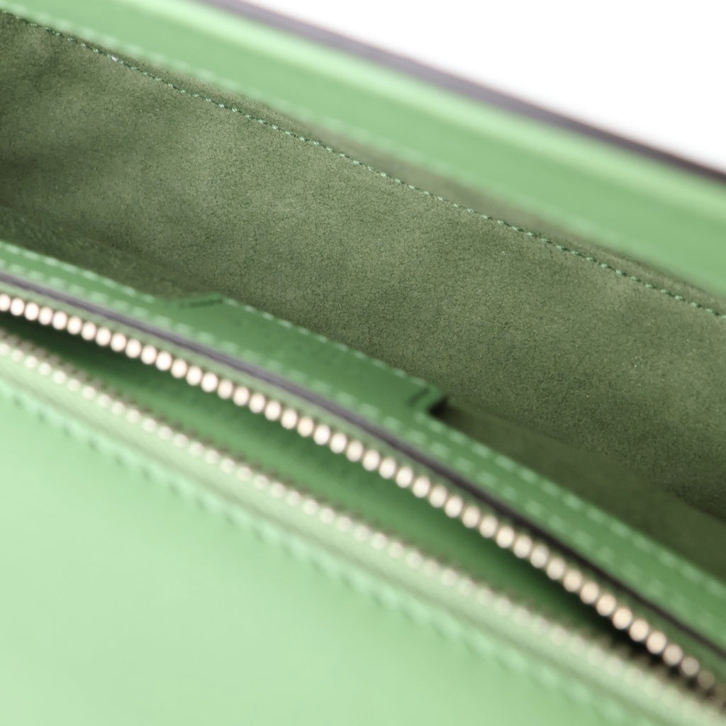 GUCCI(グッチ) プチGG レザー 2WAY ショルダーバッグ ハンドバッグ グリーン 739722 レディース