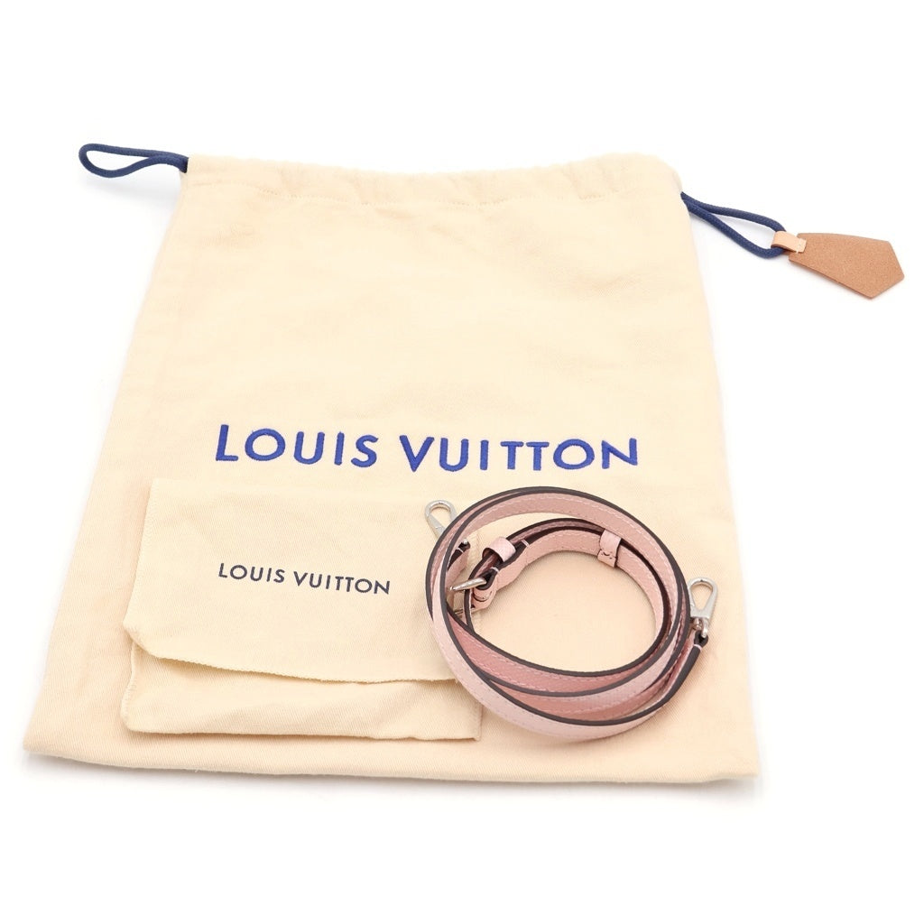 LOUIS VUITTON(ルイヴィトン) カプシーヌミニ マグノリア レザー 2WAY ハンド ショルダーバッグ シルバー金具 ピンク レディース