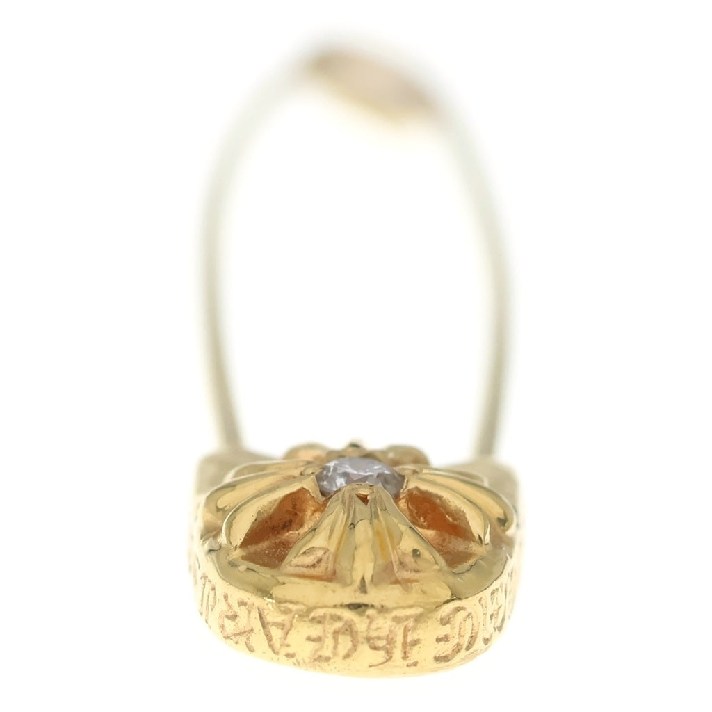 CHROME HEARTS(クロムハーツ) 22K SAFETYPIN LG 1DIA セーフティピン ラージ 1ダイヤ ゴールド