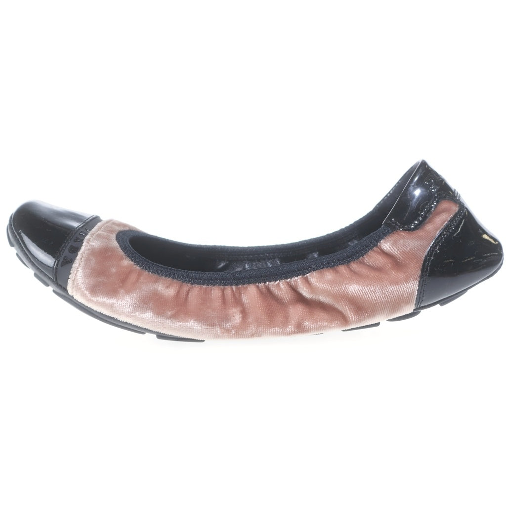 PRADA SPORT(プラダ スポーツ) バレエシューズ フラットシューズ ベロア ピンク #35 レディース