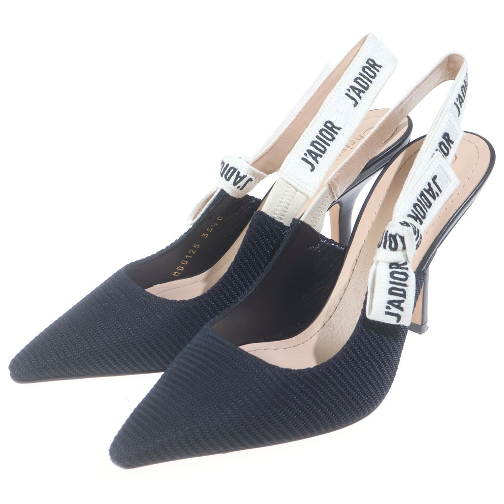 Christian Dior(クリスチャンディオール) J'ADior スリングバックヒールパンプス ブラック #35 1/2 レディース