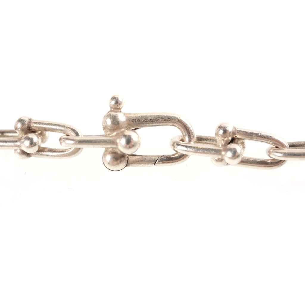 TIFFANY & Co.(ティファニー) ハードウェア スモール チェーンネックレス Sv925 シルバー レディース
