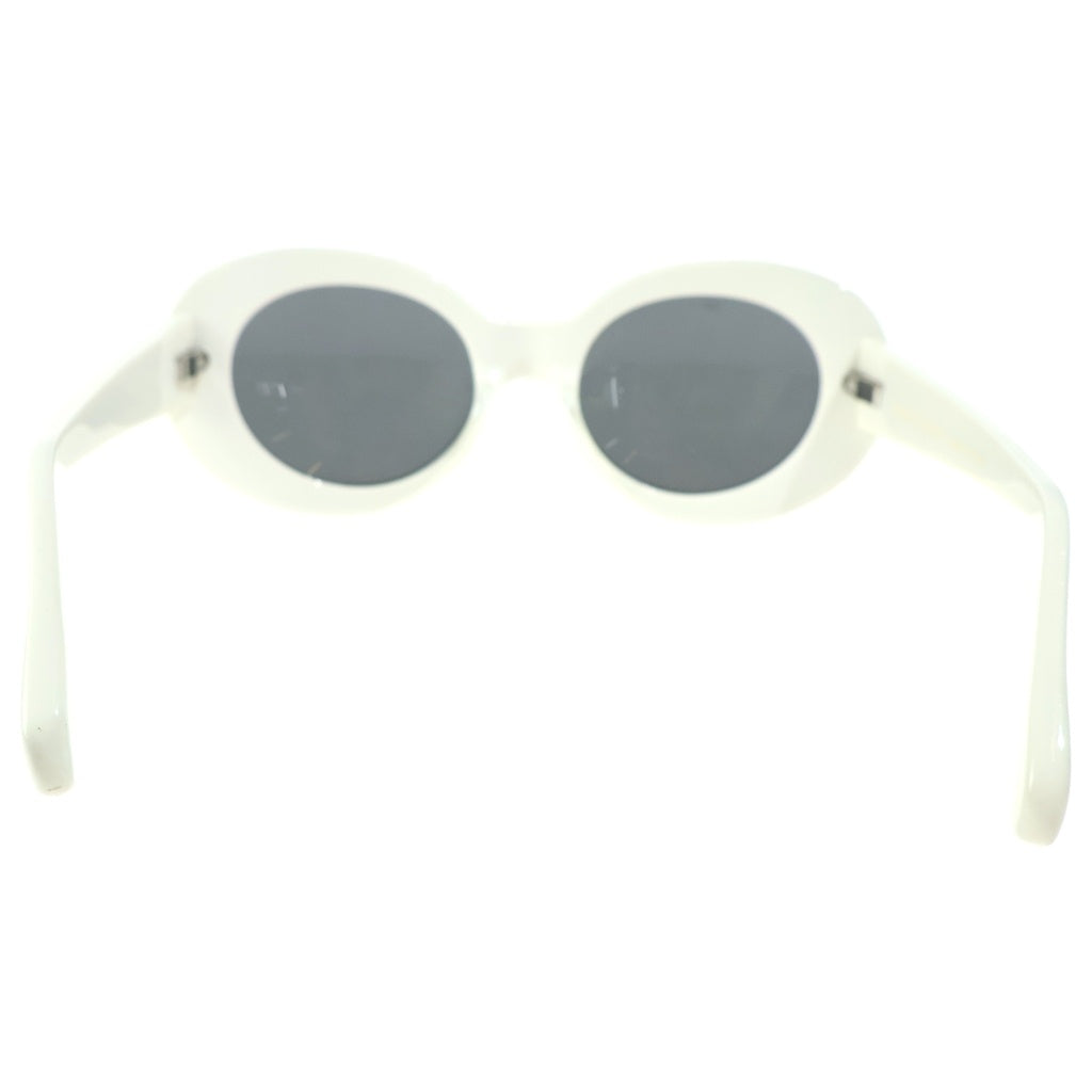 Acne Studios(アクネ ストゥディオズ) オーバル シェイプ サングラス アイウェア ホワイト レディース