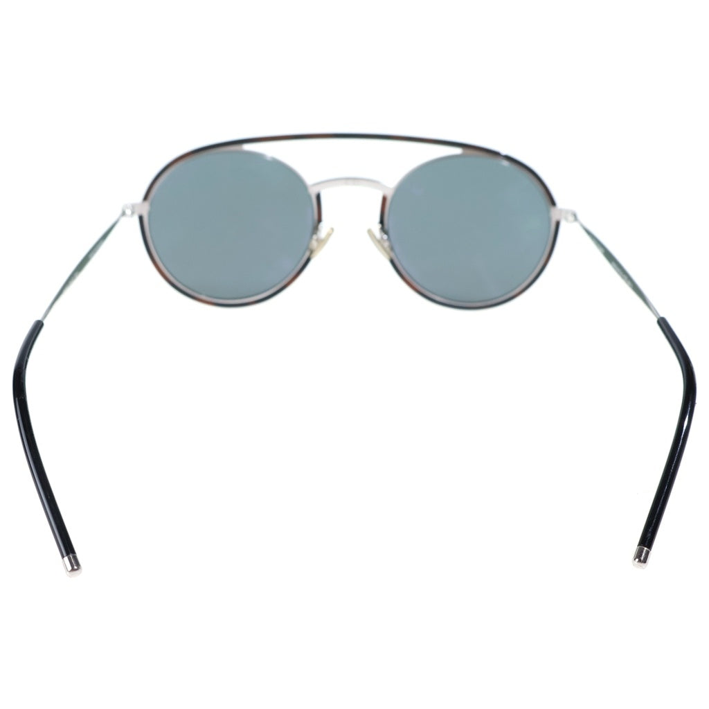 Dior HOMME(ディオールオム) DIORSYNTHESIS ディオール シンセシス 01 ラウンド アビエーター サングラス アイウェア 51□22-155 ブラウン/シルバー