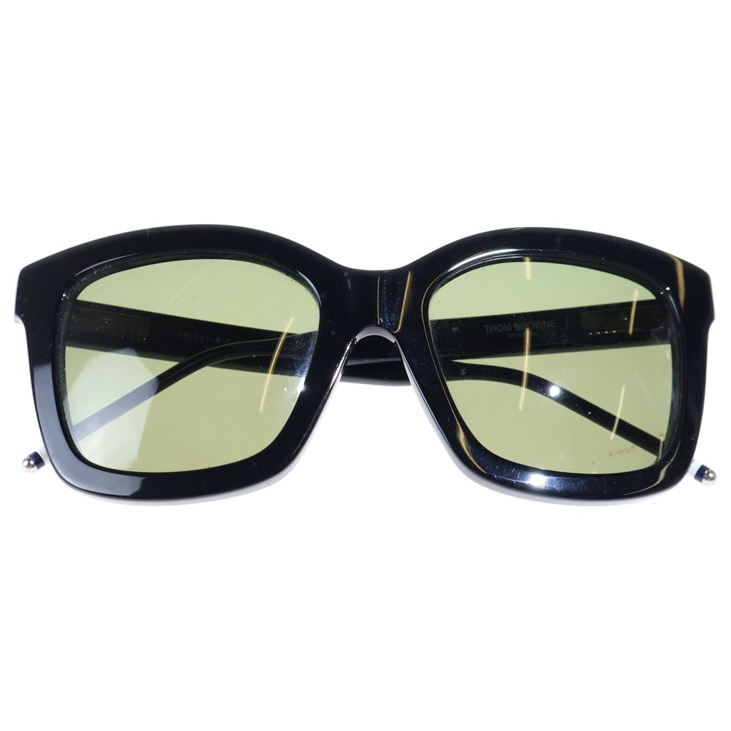 THOM BROWNE(トムブラウン) DITA期 スクエア ウェリントン型 サングラス アイウェア 54□21-148 ブラック TB-501-A-T-BLK-54