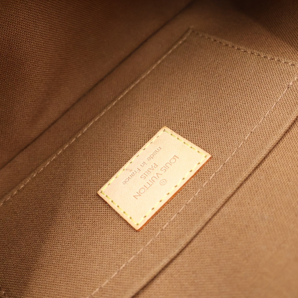 LOUIS VUITTON(ルイヴィトン) モノグラム ポシェットマレル ショルダーバッグ ボディバッグ ブラウン PVC×レザー M51159 レディース