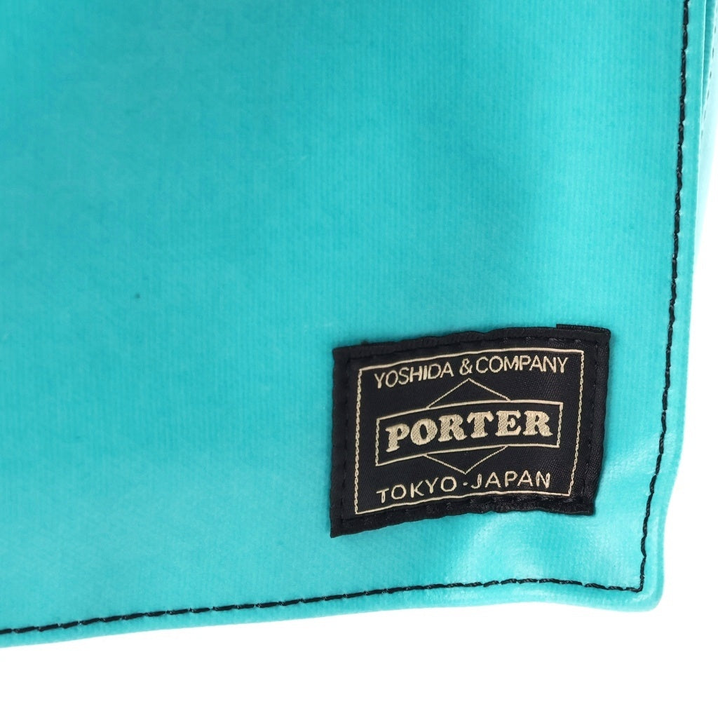 PORTER(ポーター) FREE STYLE BOAT SHOULDER BAG フリースタイル ボート ショルダーバッグ 90周年 ターコイズブルー ハンドバッグ トートバッグ ターコイズ 707-15164