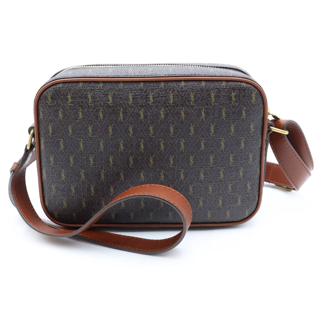 SAINT LAURENT PARIS(サンローランパリ) カメラバッグ ショルダーバッグ ル モノグラム PVC レザー ブラウン 669957 レディース