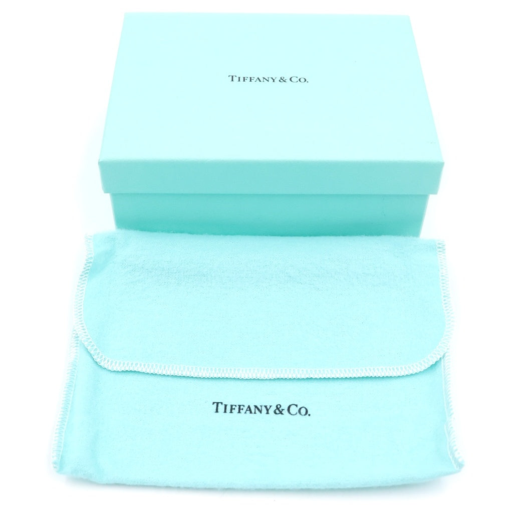 TIFFANY & Co.(ティファニー) キャットストリート ストラップ コインケース コンパクト ジップ レザー ティファニーブルー レディース
