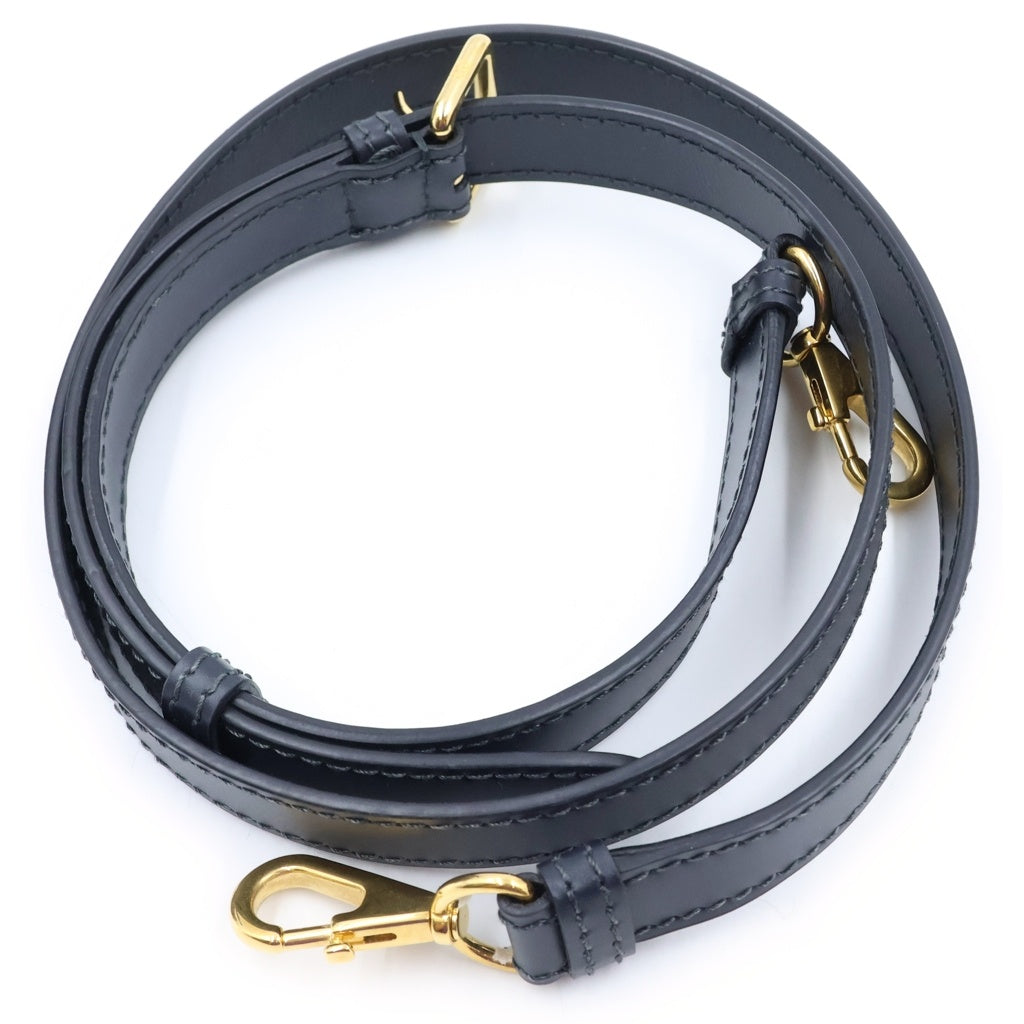 Christian Dior(クリスチャンディオール) グルーヴ20 オブリーク 2WAY ハンドバッグ ボストンバッグ キャンバスxレザー ネイビー M1364UTZQ_M928 レディース