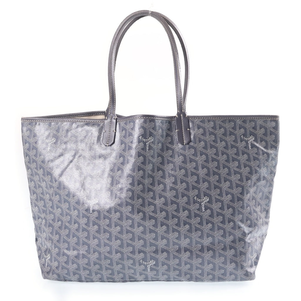 GOYARD(ゴヤール) サンルイPM トートバッグ ハンドバッグ グレー レザー×PVC レディース