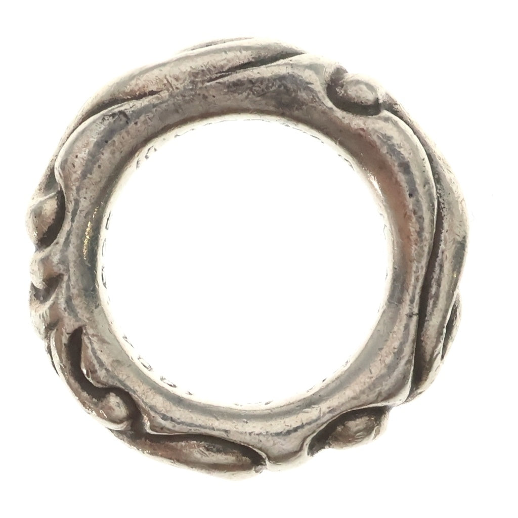 CHROME HEARTS(クロムハーツ) SCRL BAND スクロールバンド リング シルバー #9 BCA351