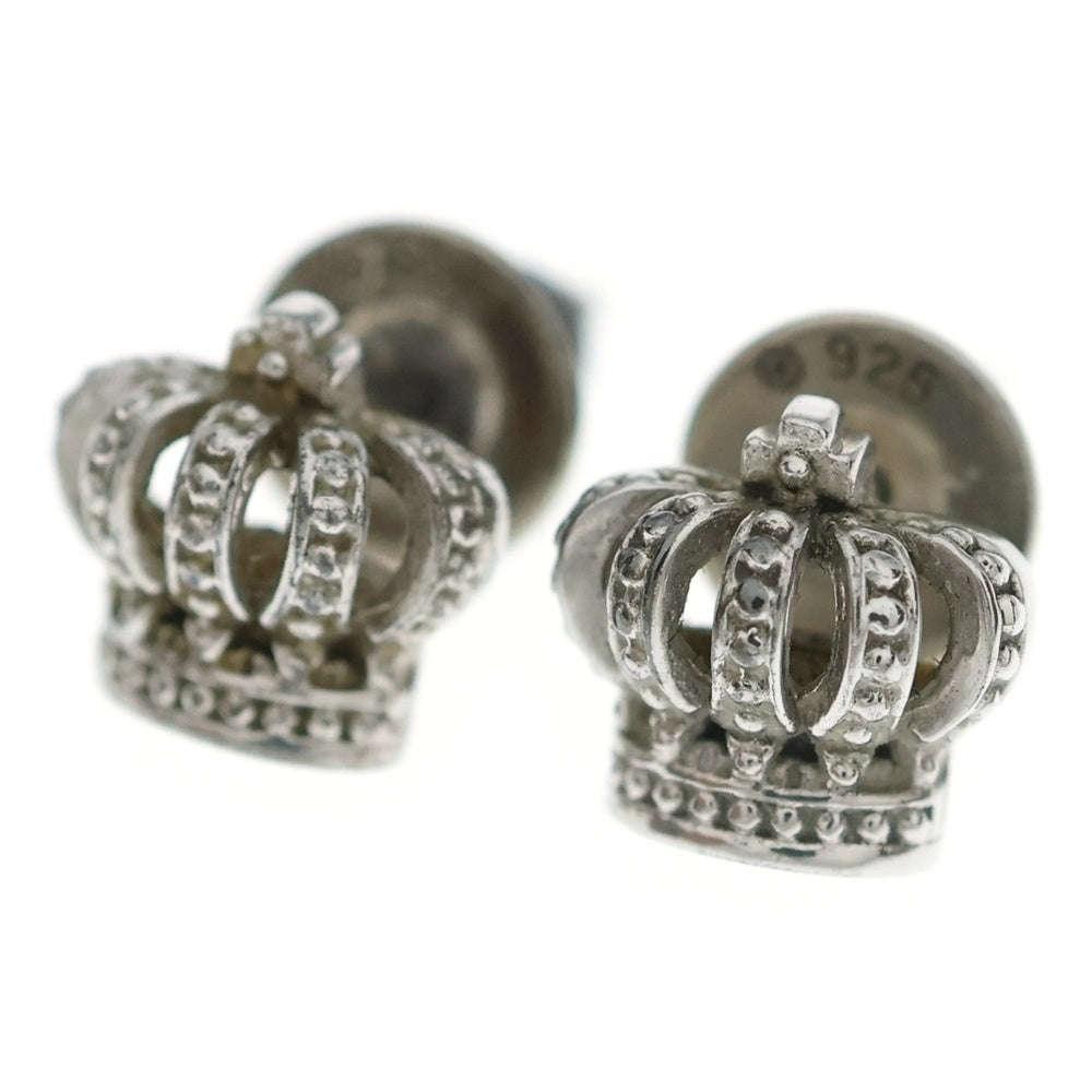 Justin Davis(ジャスティンデイヴィス) TINY CROWN EARRING タイニー クラウン スタッド ピアス シルバー