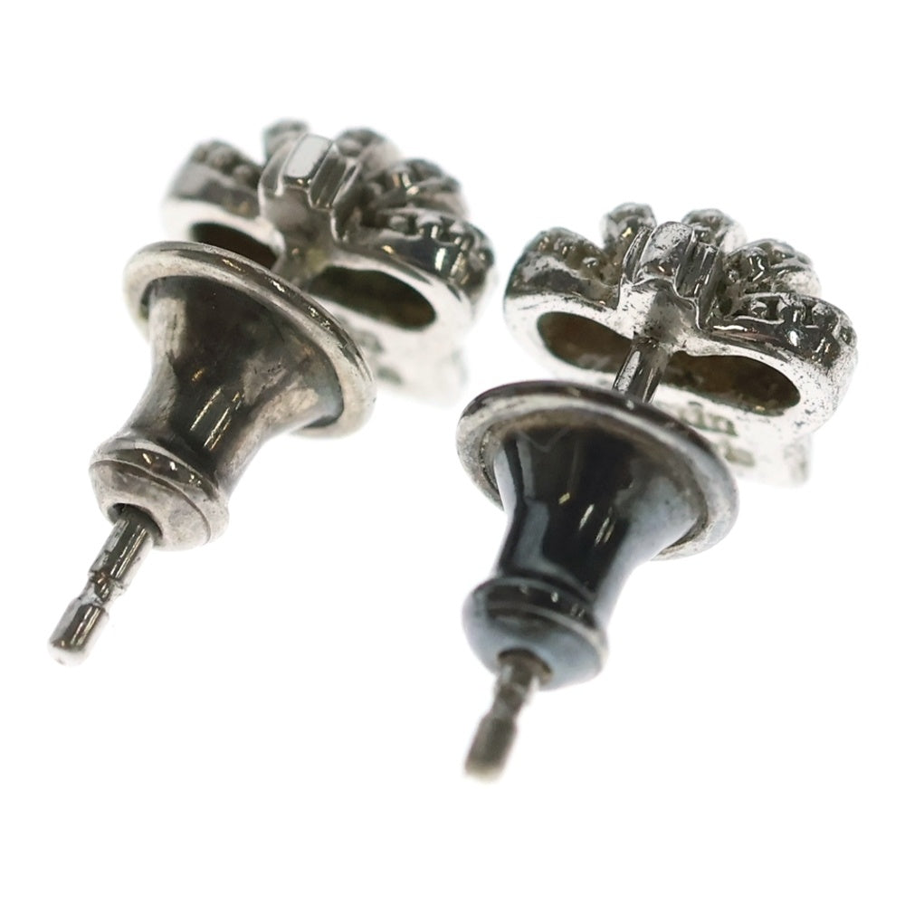 Justin Davis(ジャスティンデイヴィス) TINY CROWN EARRING タイニー クラウン スタッド ピアス シルバー