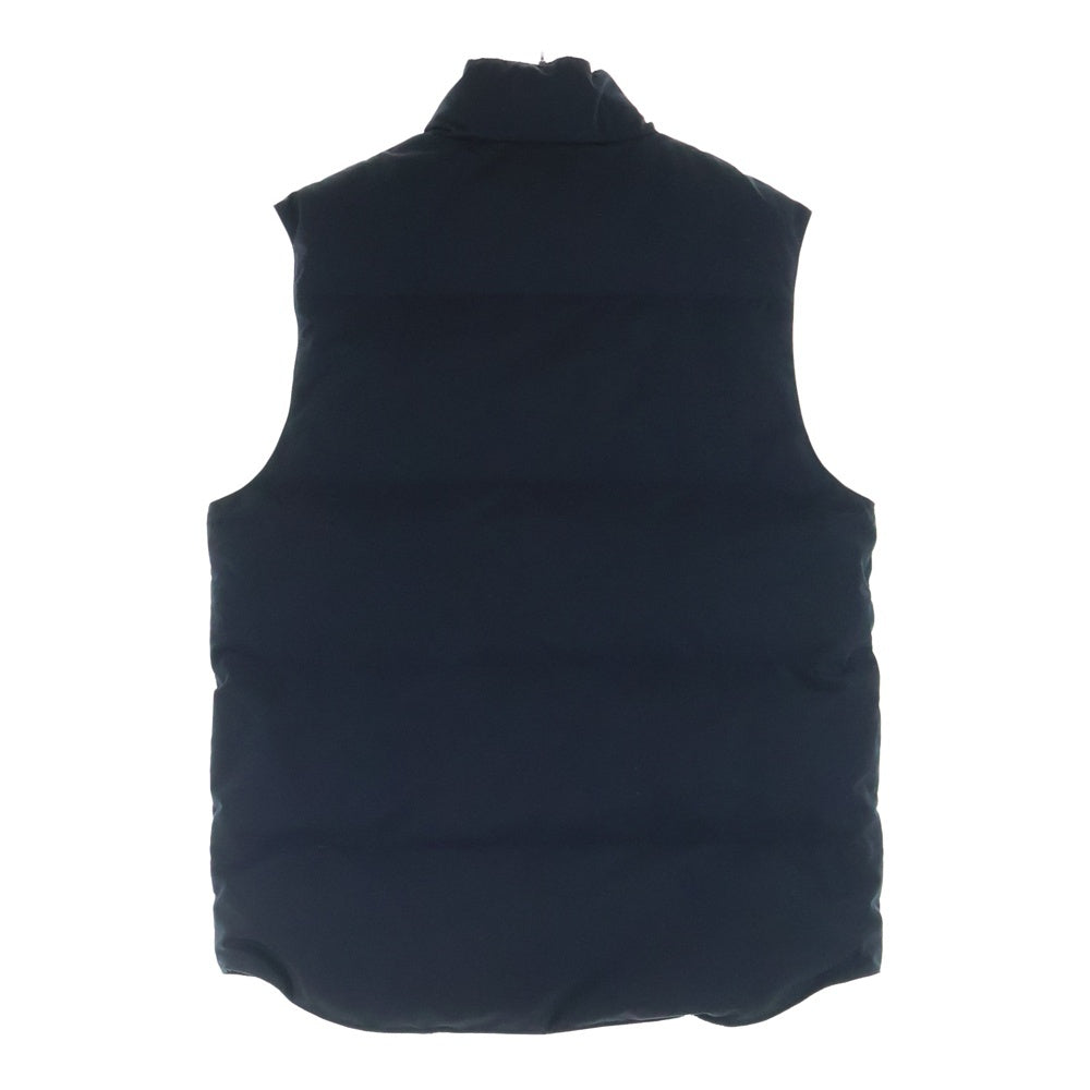 CANADA GOOSE(カナダグース) BLACK LABEL GARSON VEST ブラックレーベル ガーソン ロゴパッチ ダブルジップ ダウンベスト ブラック 2081MB