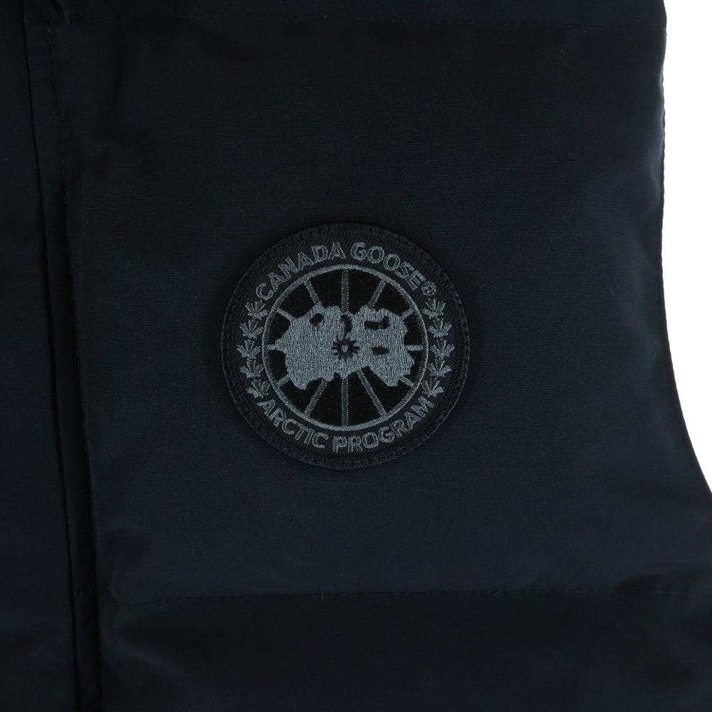 CANADA GOOSE(カナダグース) BLACK LABEL GARSON VEST ブラックレーベル ガーソン ロゴパッチ ダブルジップ ダウンベスト ブラック 2081MB