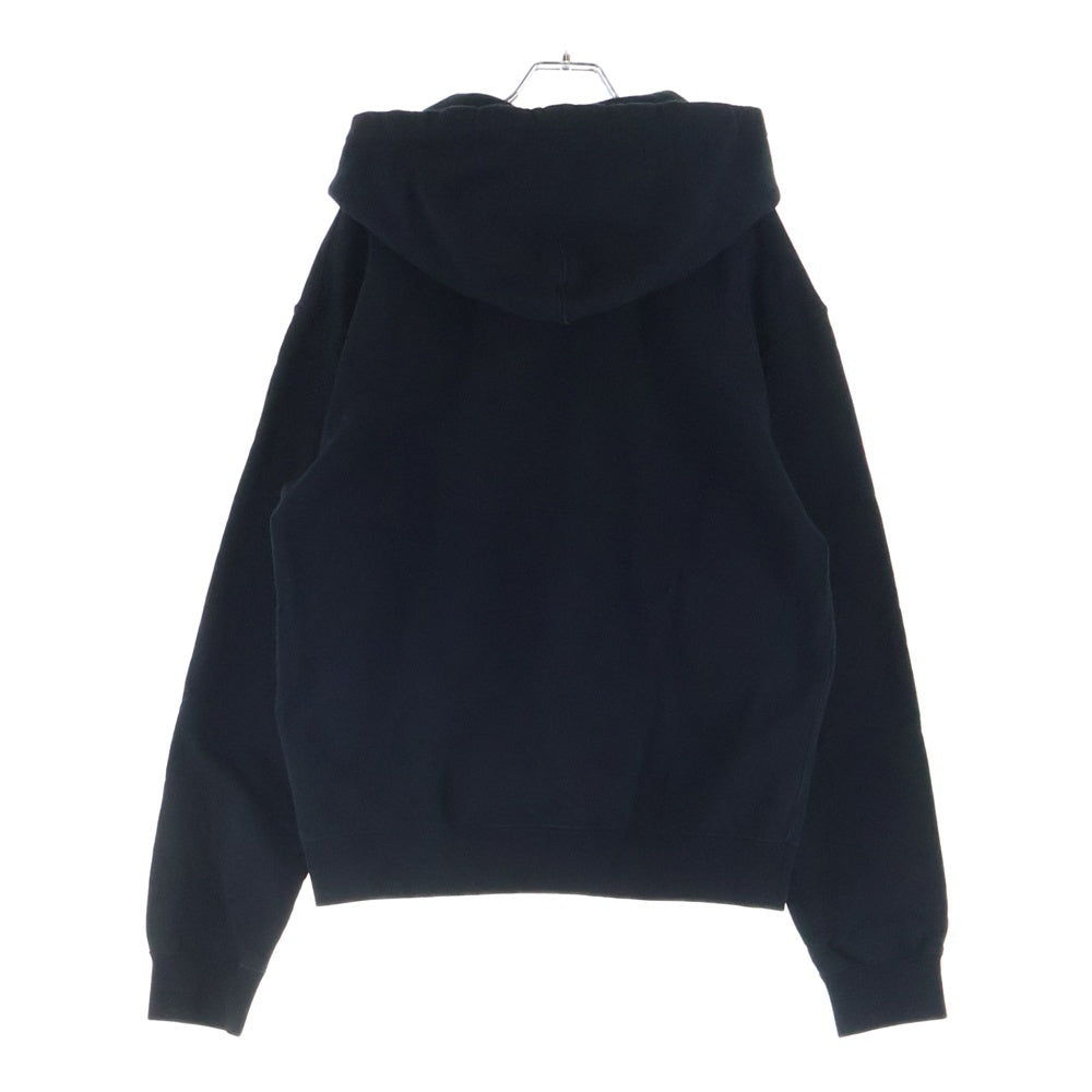 JIL SANDER(ジルサンダー) 25SS ロゴプリント スウェットプルオーバーパーカー J47GU0129 ブラック