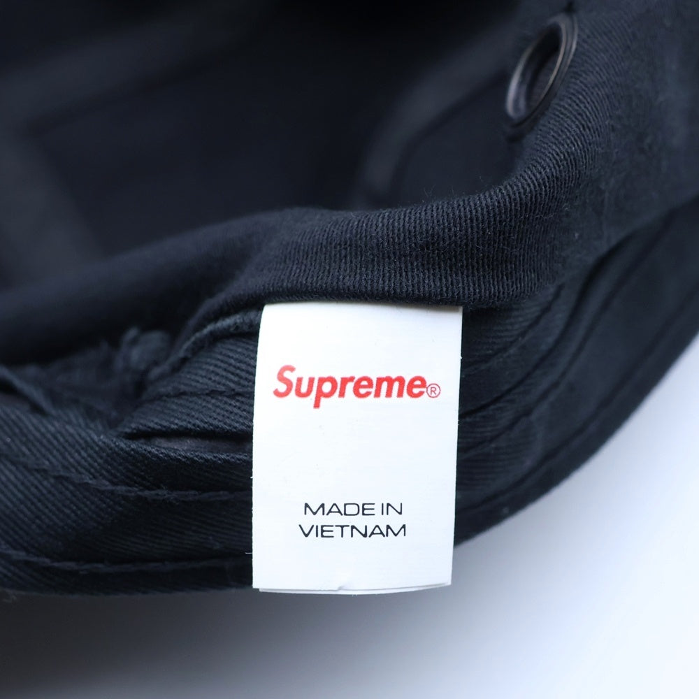 SUPREME(シュプリーム) 25SS ×Zoo York Cmap Cap ×ズーヨーク ボックスロゴキャンプキャップ 帽子 ブラック