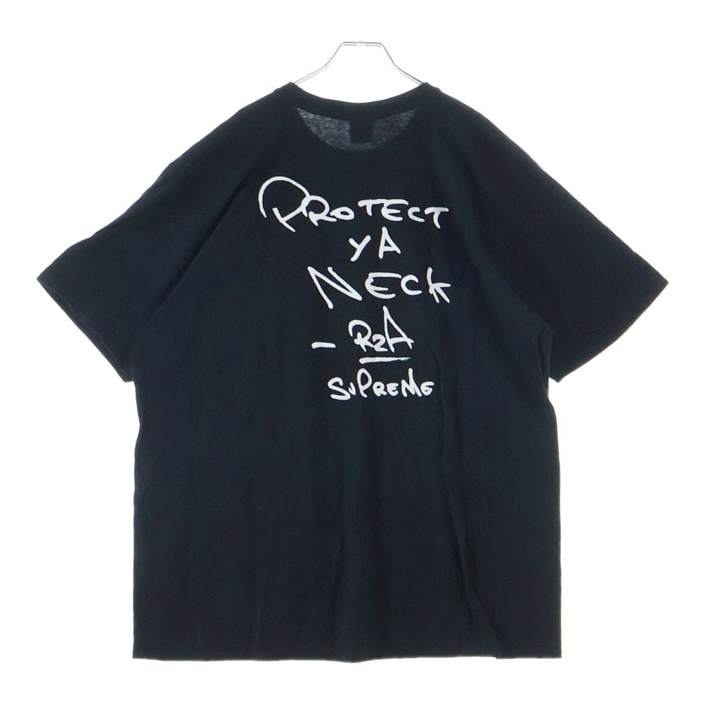 SUPREME(シュプリーム) 25AW Wu-Tang Clan RZA Tee ウータン クラン クルーネック半袖Tシャツ カットソー ブラック