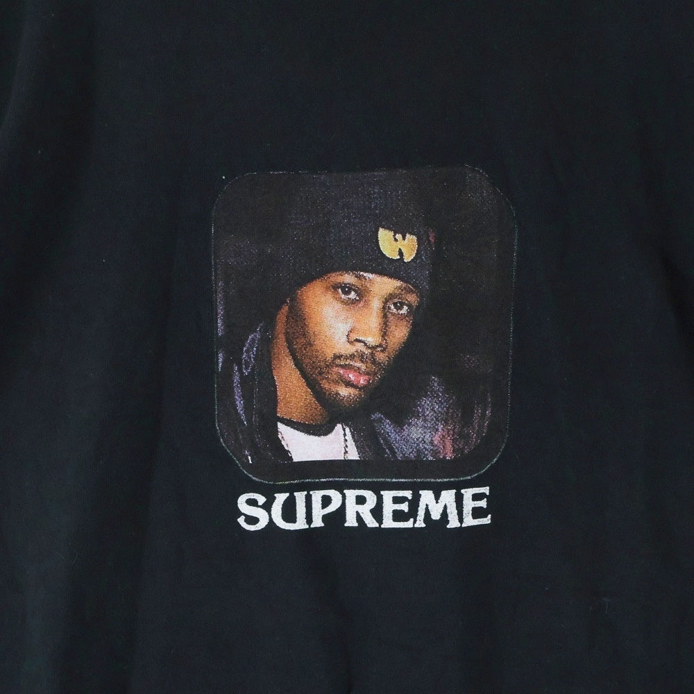 SUPREME(シュプリーム) 25AW Wu-Tang Clan RZA Tee ウータン クラン クルーネック半袖Tシャツ カットソー ブラック