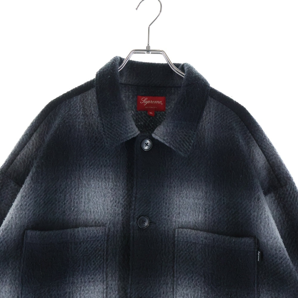 SUPREME(シュプリーム) 20AW Shadow Plaid Fleece shirt オンブレ フリース チェック シャツ