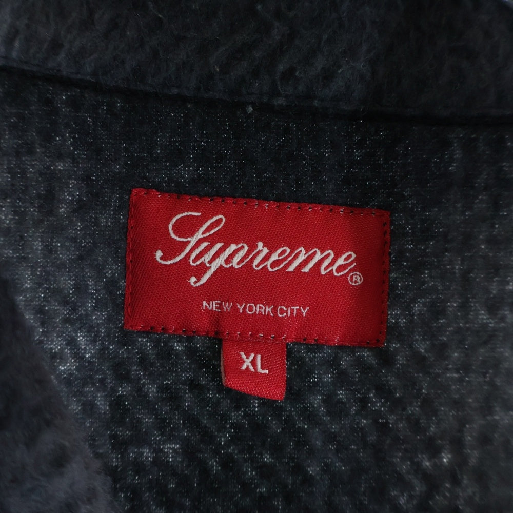 SUPREME(シュプリーム) 20AW Shadow Plaid Fleece shirt オンブレ フリース チェック シャツ