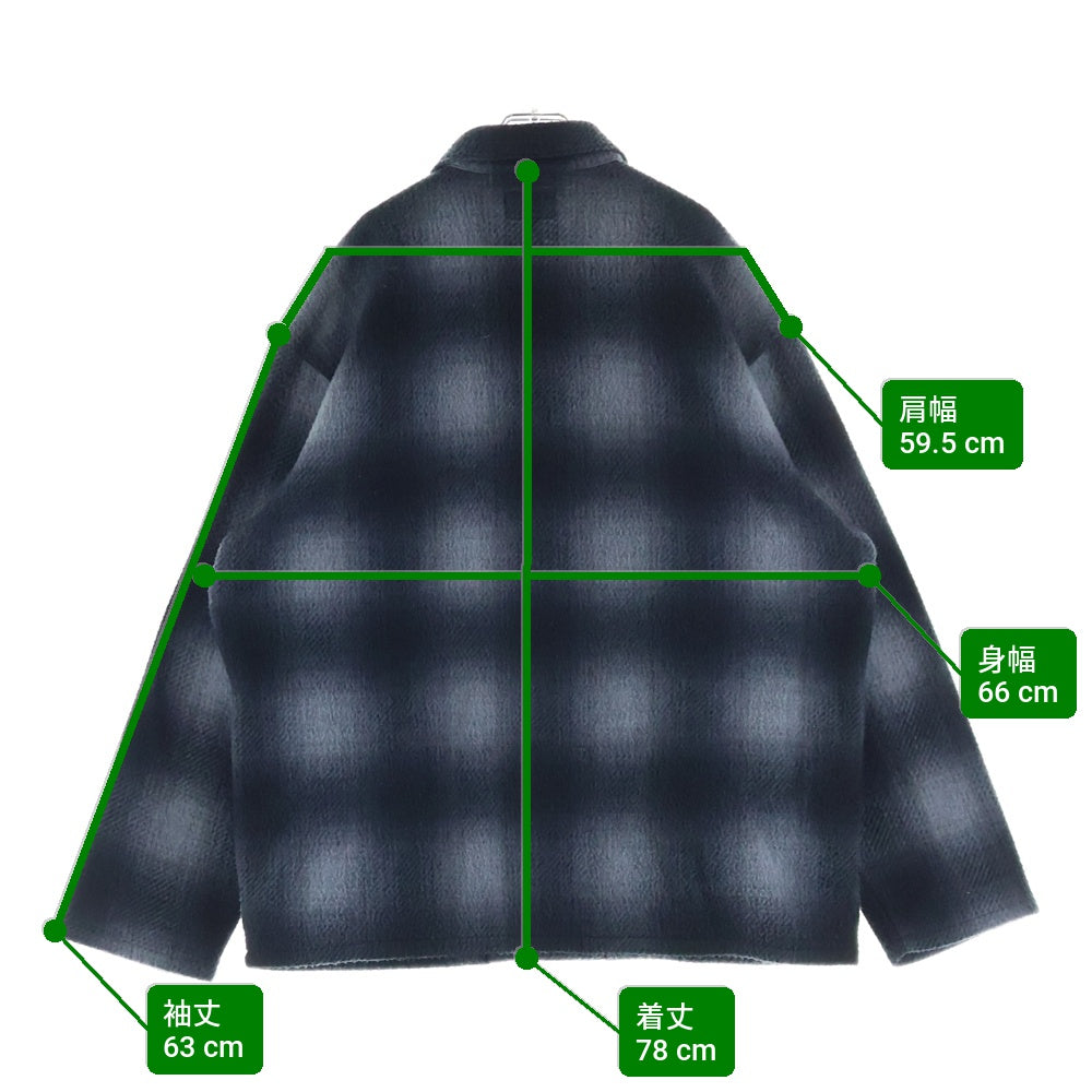 SUPREME(シュプリーム) 20AW Shadow Plaid Fleece shirt オンブレ フリース チェック シャツ