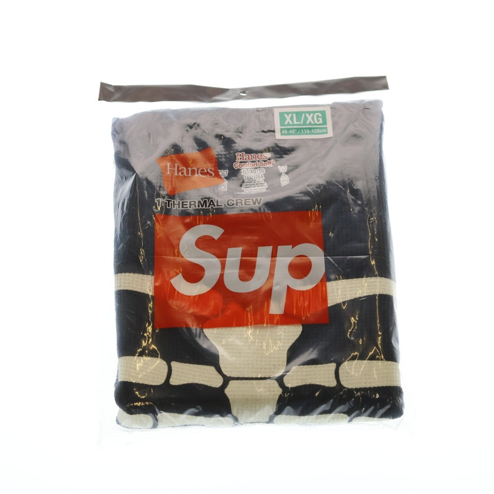 SUPREME(シュプリーム) 25AW Hanes Bones Thermal Crew サーマル ロングTシャツ
