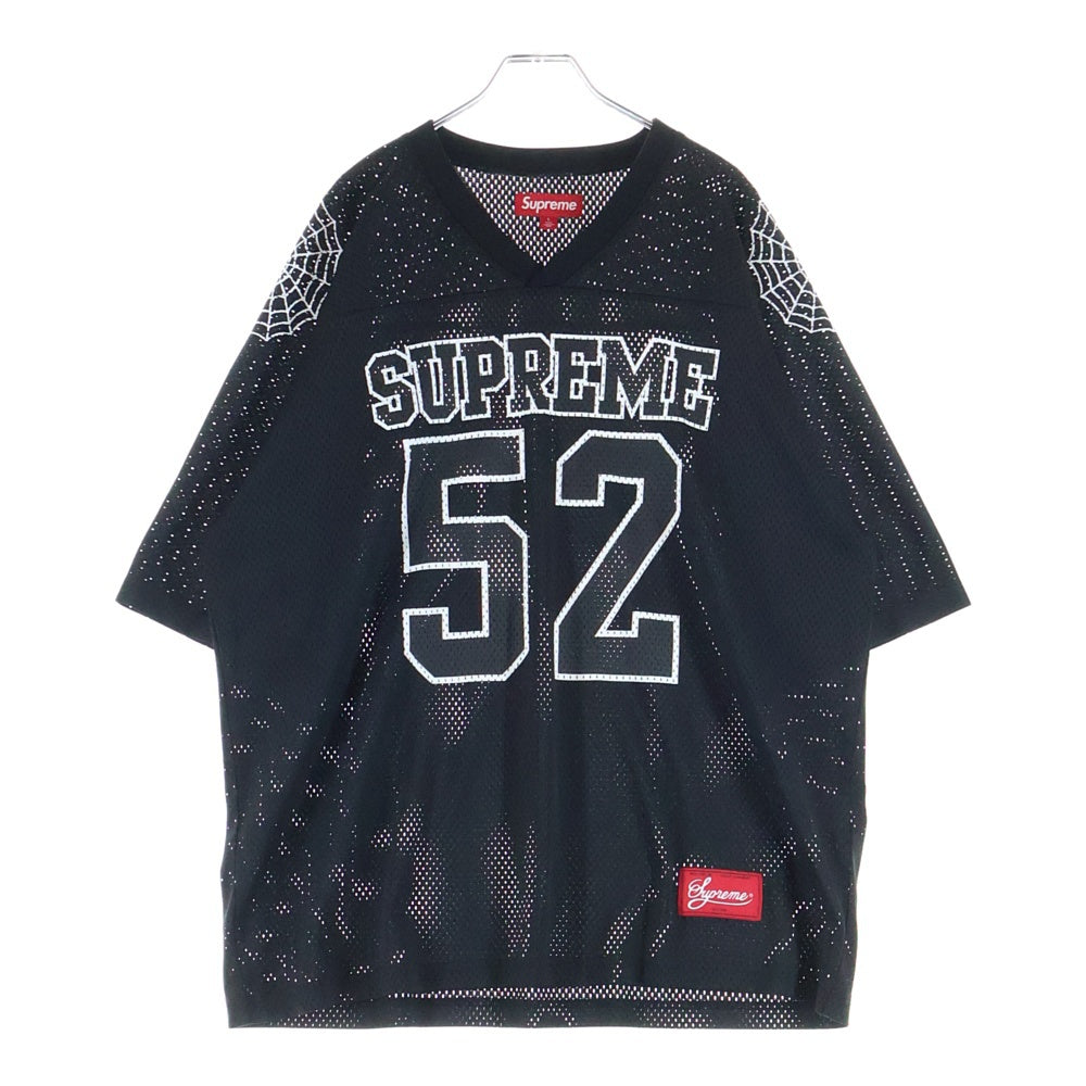 SUPREME(シュプリーム) 24SS Spiderweb Football Jersey スパイダーウェブフットボールジャージーTシャツ
