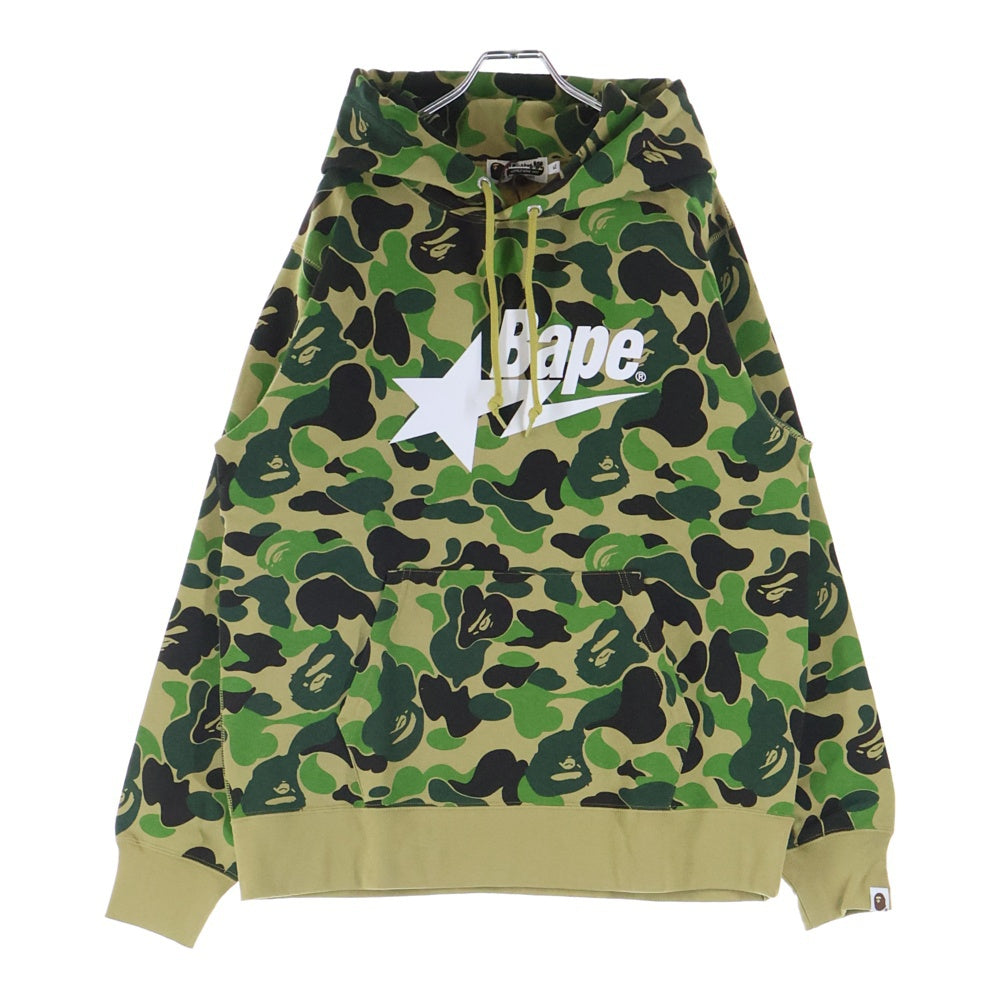 A BATHING APE(アベイシングエイプ) ABC CAMO BAPE STA PULLOVER HOODIE フロントロゴ プルオーバーパーカー フーディー カモフラ