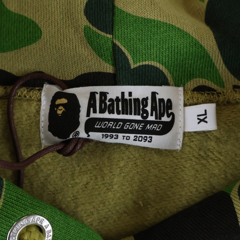 A BATHING APE(アベイシングエイプ) ABC CAMO BAPE STA PULLOVER HOODIE フロントロゴ プルオーバーパーカー フーディー カモフラ